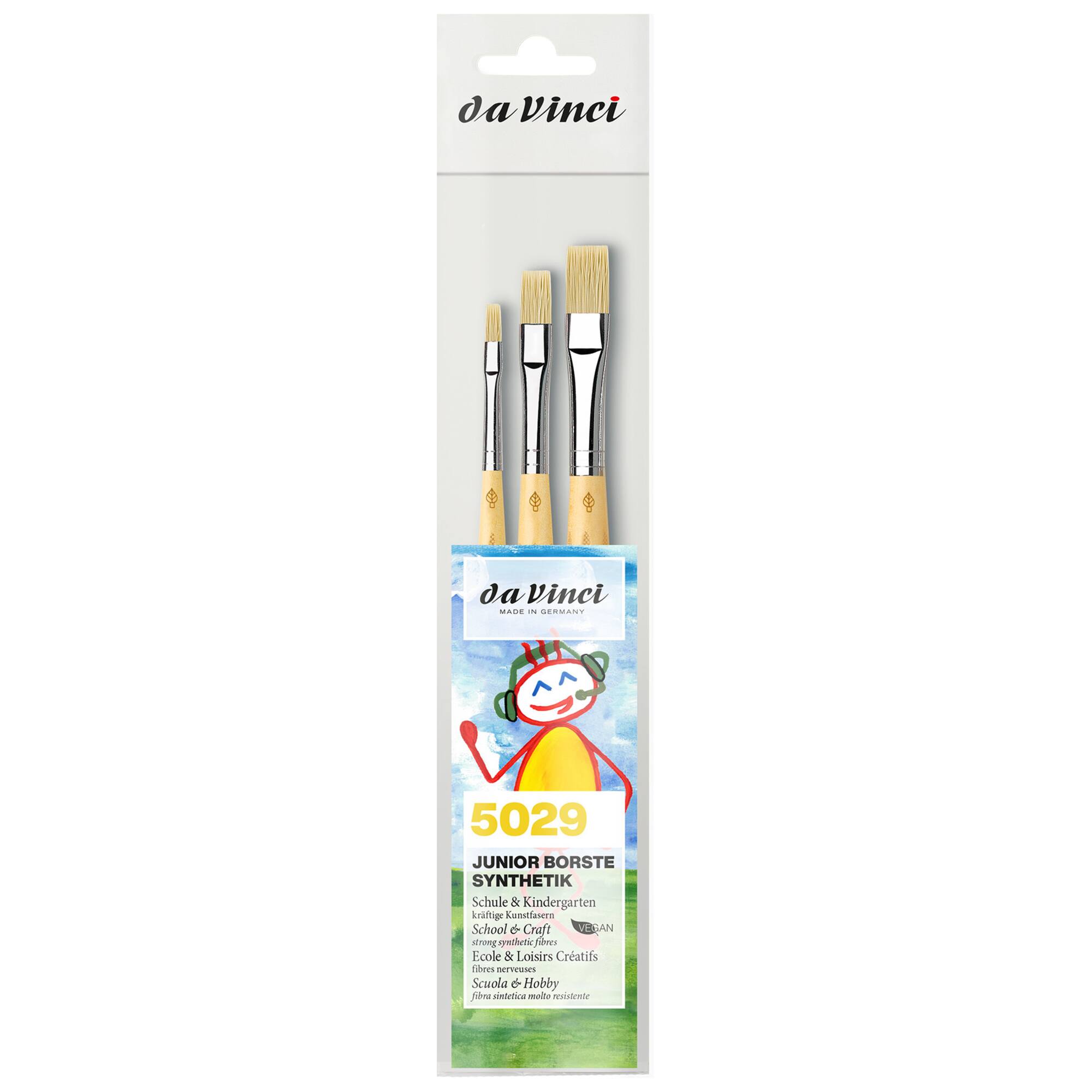 da Vinci JUNIOR BORSTE Series 329 3 Piece Brush Set